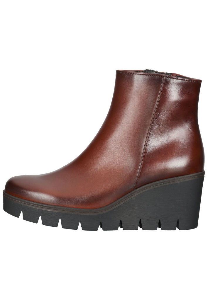 Stiefeletten Gabor Stiefelette Glattleder Dunkelbraun