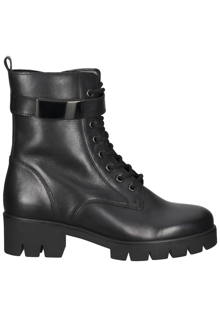 Stiefeletten Gabor Stiefelette Glattleder Schwarz