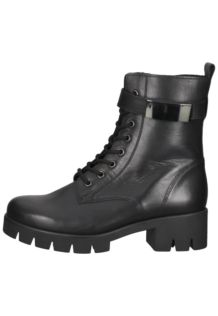 Stiefeletten Gabor Stiefelette Glattleder Schwarz