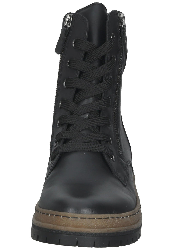 Stiefeletten Gabor Stiefelette Glattleder Schwarz