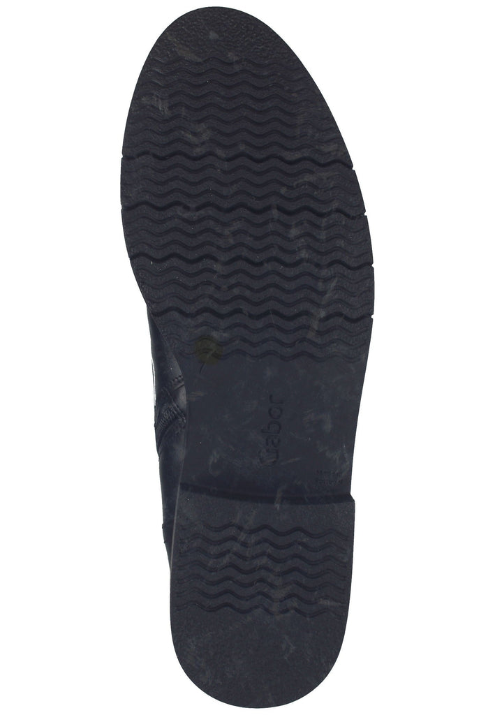 Stiefeletten Gabor Stiefelette Glattleder Schwarz