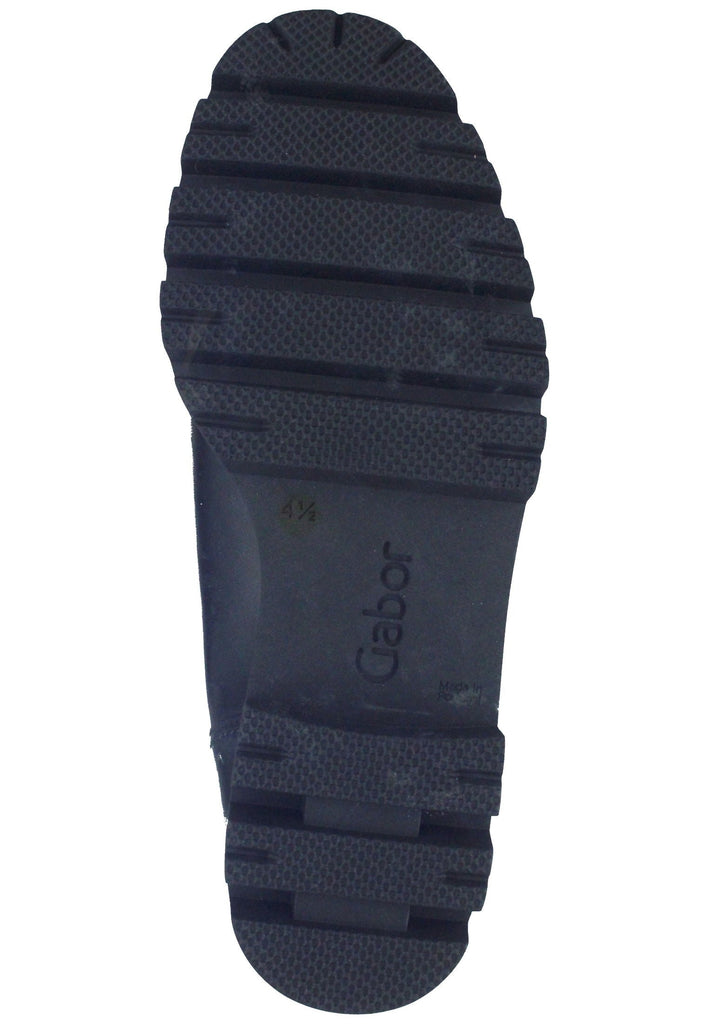 Stiefeletten Gabor Stiefelette Glattleder Schwarz