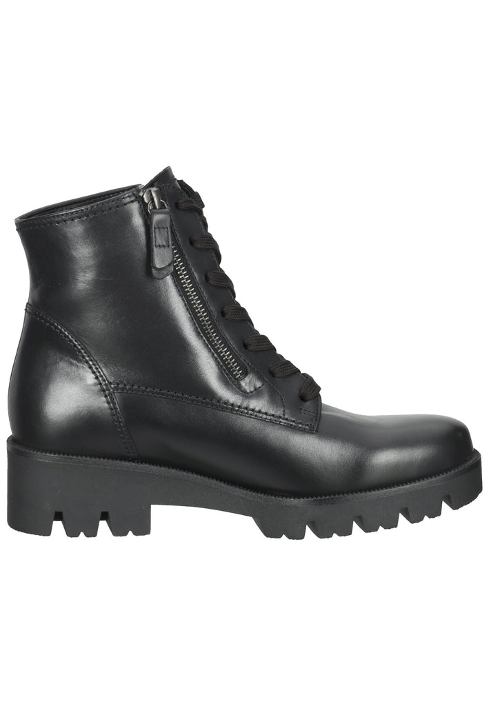 Stiefeletten Gabor Stiefelette Glattleder Schwarz