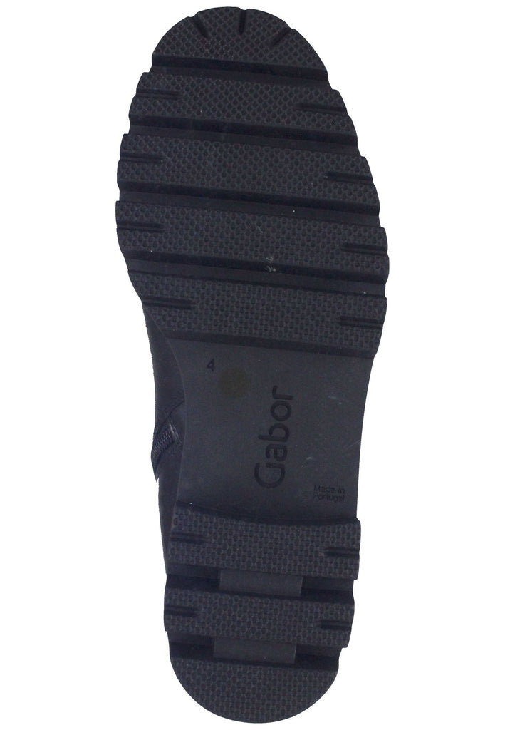 Stiefeletten Gabor Stiefelette Glattleder Schwarz