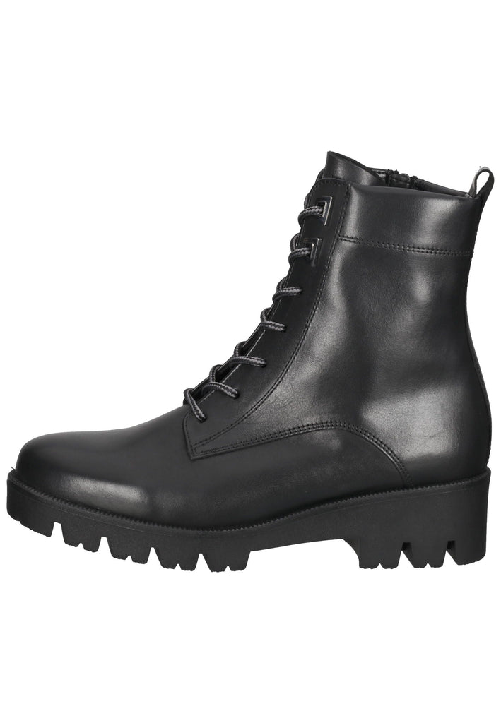 Stiefeletten Gabor Stiefelette Glattleder Schwarz