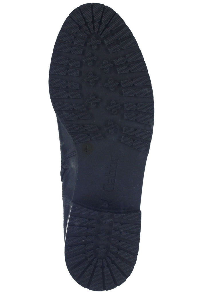 Stiefeletten Gabor Stiefelette Glattleder Schwarz