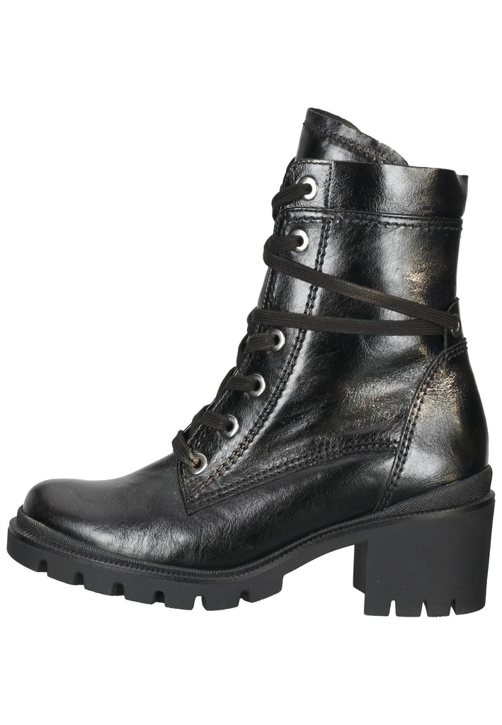 Stiefeletten Gabor Stiefelette Glattleder Schwarz