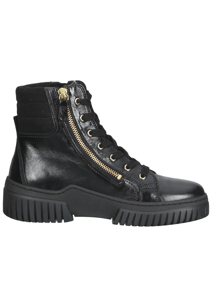 Stiefeletten Gabor Stiefelette Glattleder Schwarz