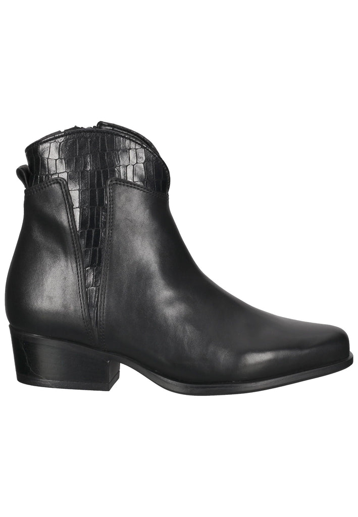 Stiefeletten Gabor Stiefelette Glattleder Schwarz