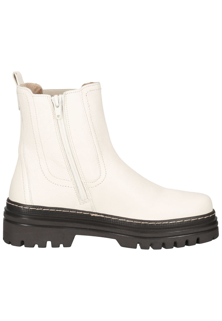 Stiefeletten Gabor Stiefelette Glattleder Weiß