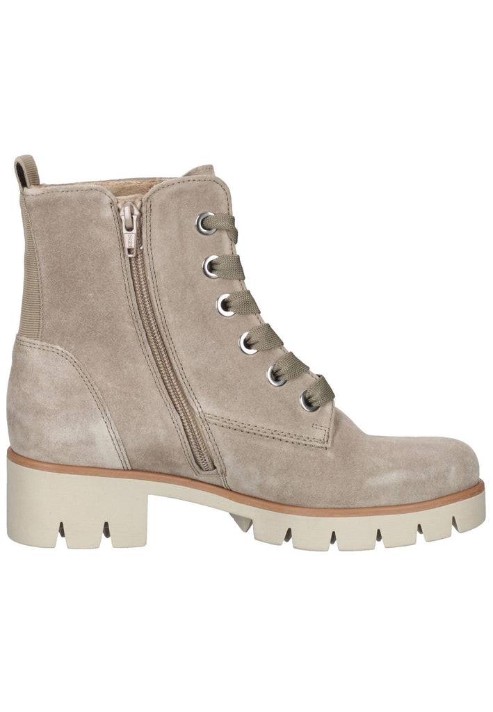 Stiefeletten Gabor Stiefelette Leder Beige