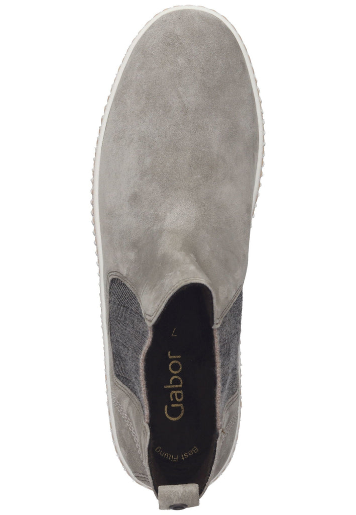 Stiefeletten Gabor Stiefelette Leder Beige