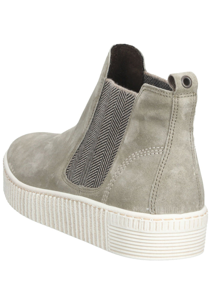 Stiefeletten Gabor Stiefelette Leder Beige