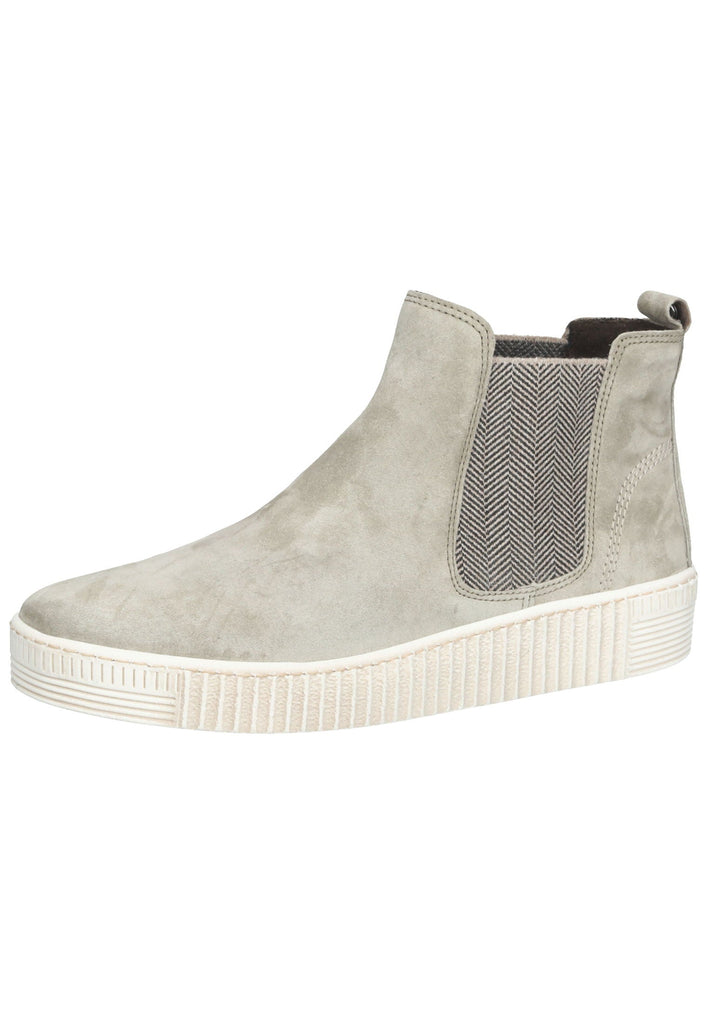 Stiefeletten Gabor Stiefelette Leder Beige