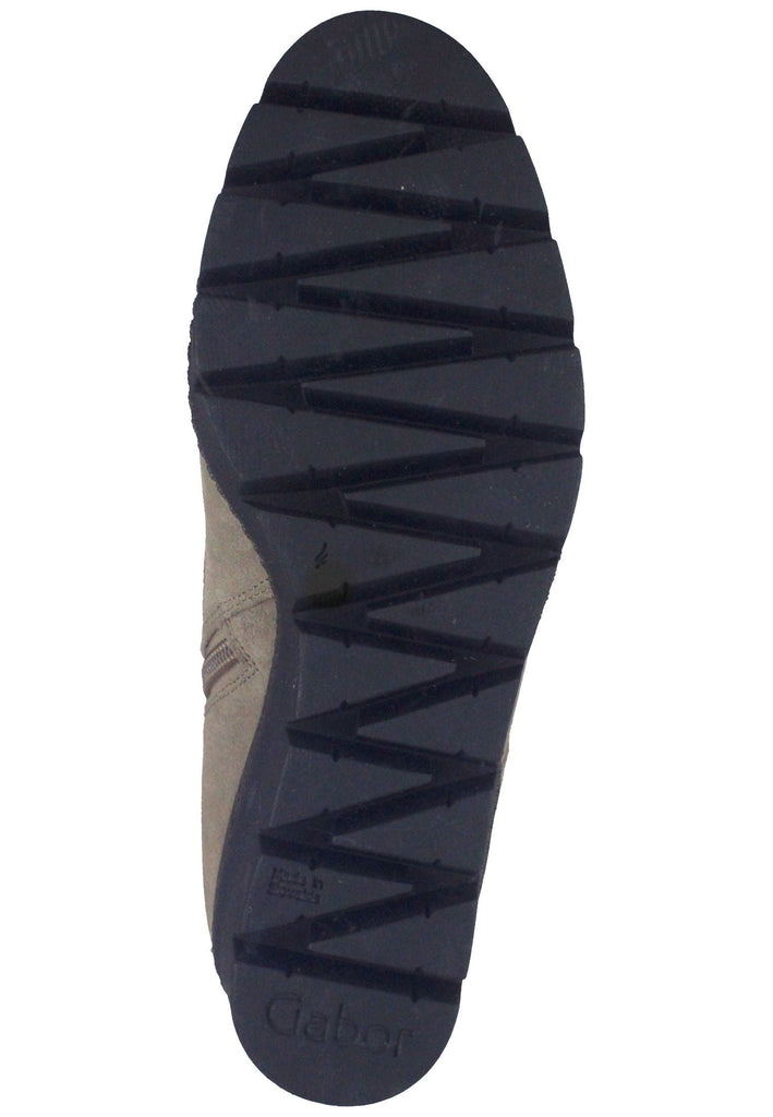 Stiefeletten Gabor Stiefelette Leder Beige