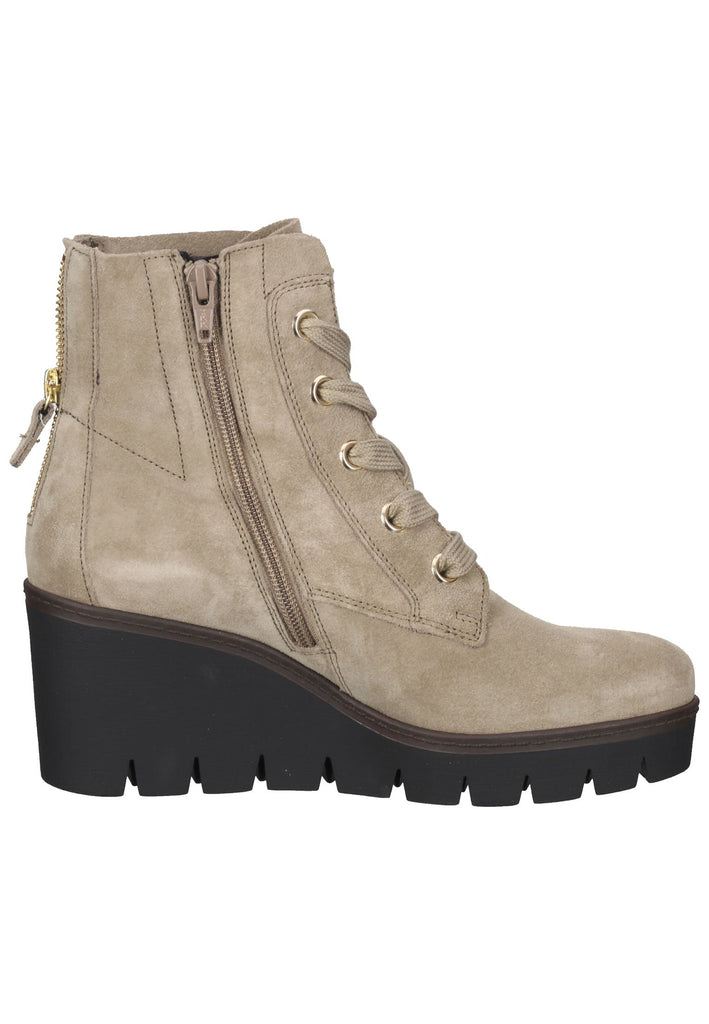 Stiefeletten Gabor Stiefelette Leder Beige