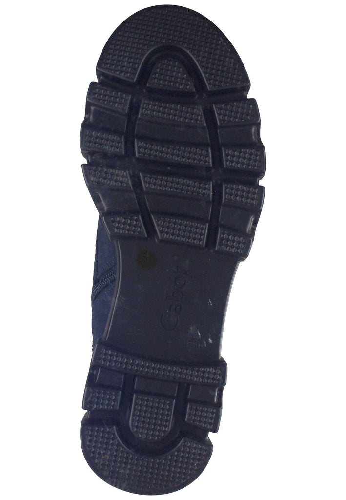 Stiefeletten Gabor Stiefelette Leder Blau