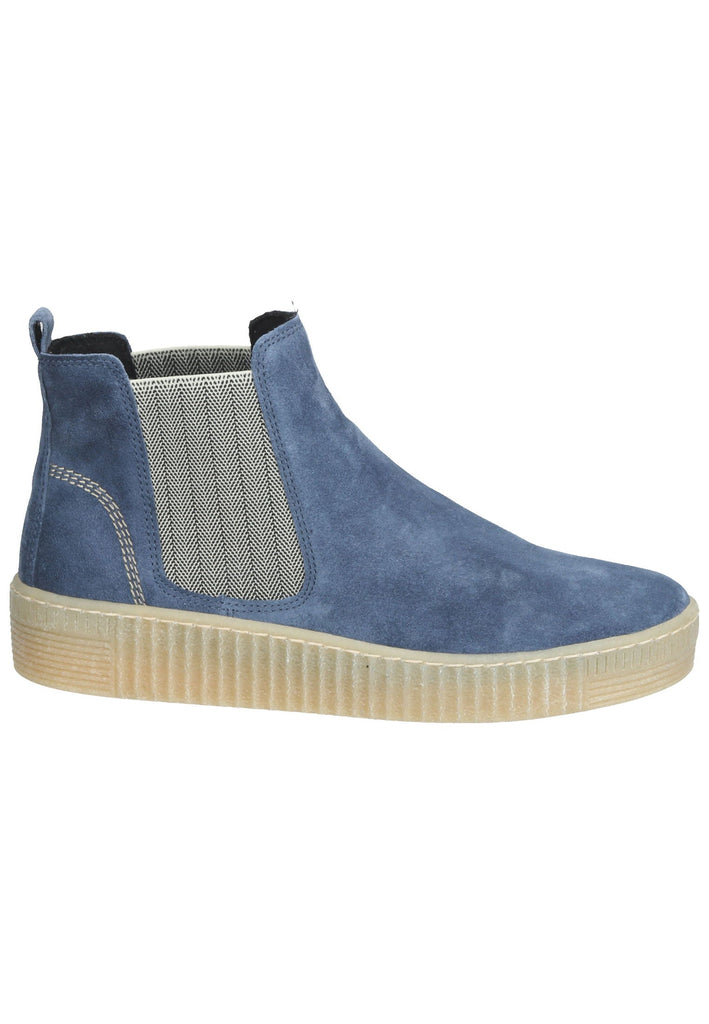 Stiefeletten Gabor Stiefelette Leder Blau