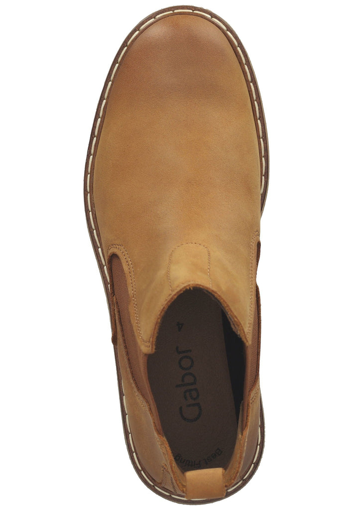 Stiefeletten Gabor Stiefelette Leder Brandy