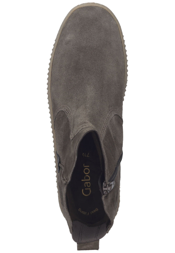 Stiefeletten Gabor Stiefelette Leder Braun