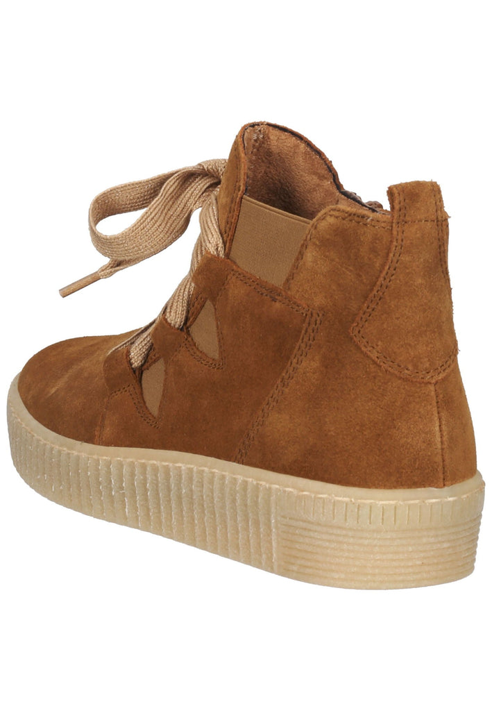 Stiefeletten Gabor Stiefelette Leder Cognac