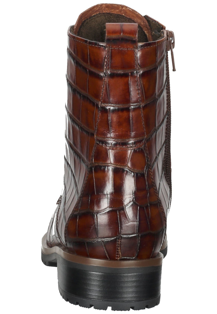 Stiefeletten Gabor Stiefelette Leder Dunkelbraun