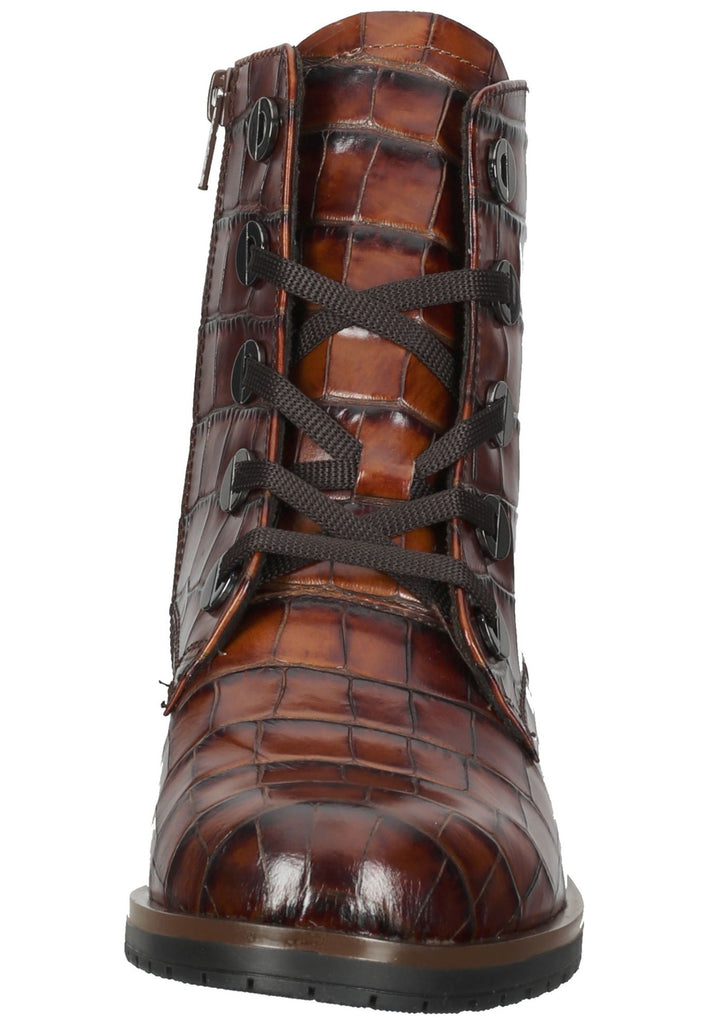 Stiefeletten Gabor Stiefelette Leder Dunkelbraun