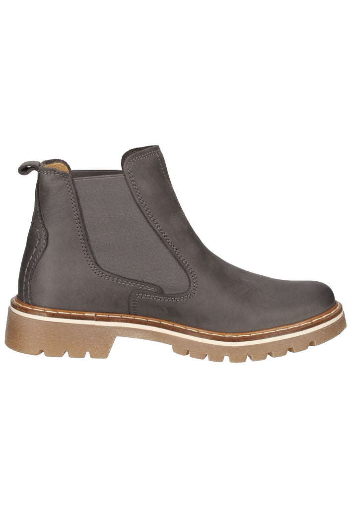 Stiefeletten Gabor Stiefelette Leder Dunkelgrau