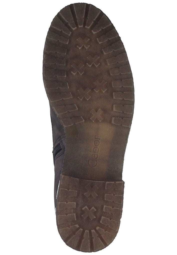 Stiefeletten Gabor Stiefelette Leder Espresso