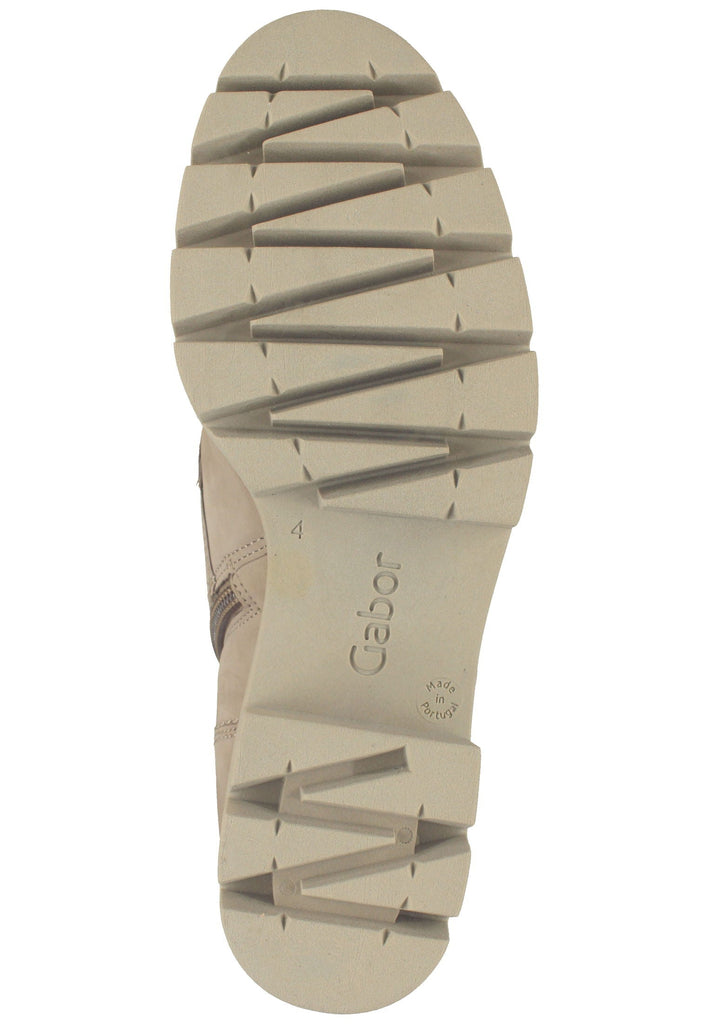 Stiefeletten Gabor Stiefelette Leder Hellbeige