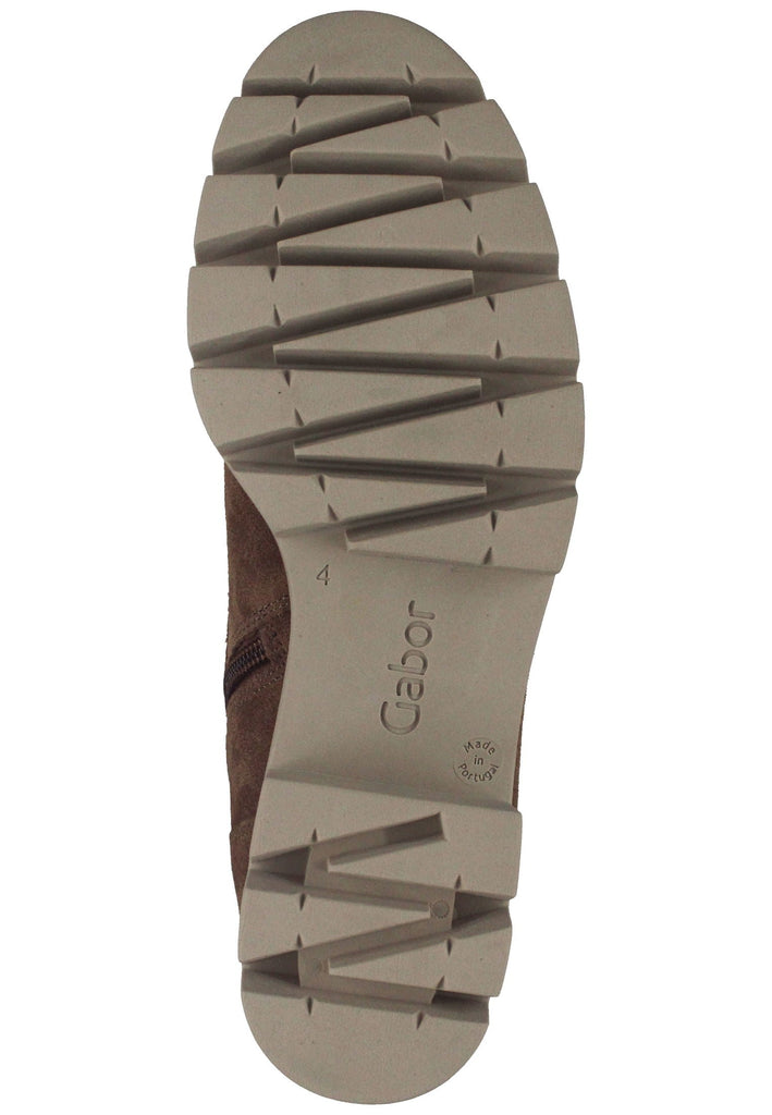 Stiefeletten Gabor Stiefelette Leder Hellbraun