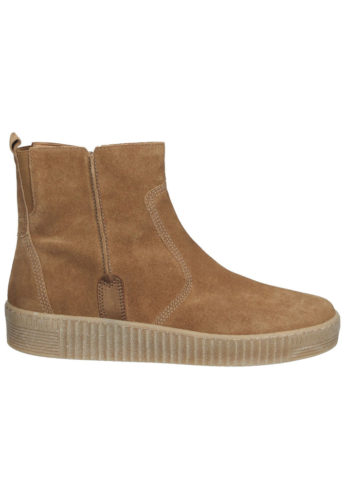 Stiefeletten Gabor Stiefelette Leder Hellbraun