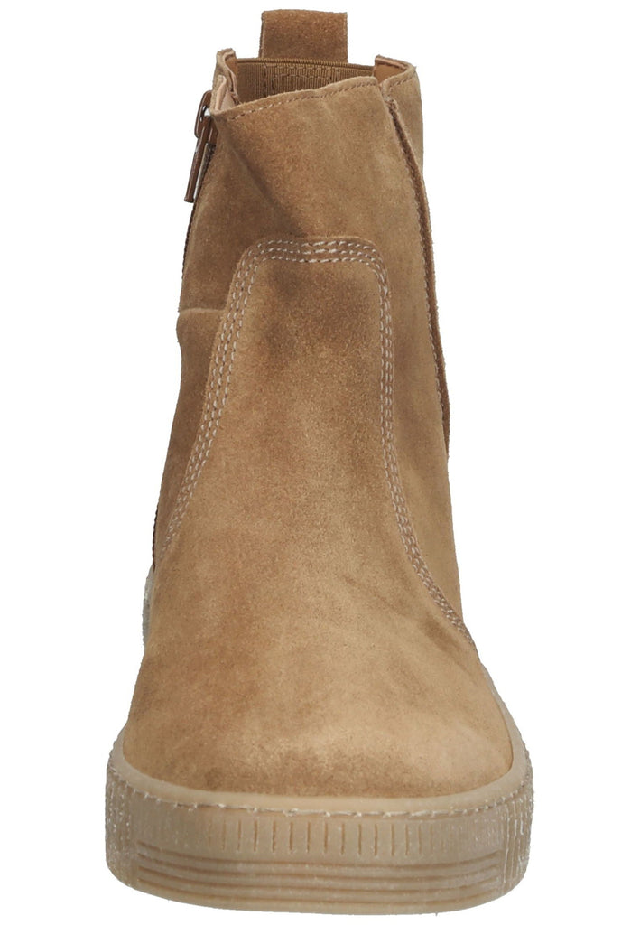 Stiefeletten Gabor Stiefelette Leder Hellbraun