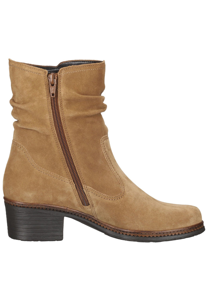 Stiefeletten Gabor Stiefelette Leder Hellbraun