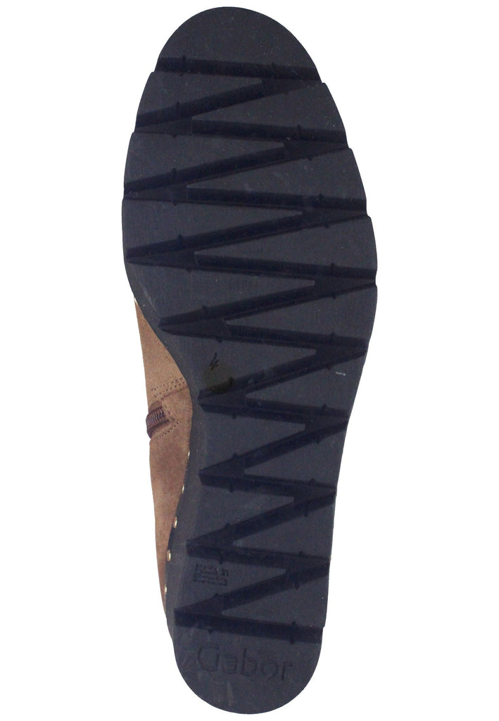 Stiefeletten Gabor Stiefelette Leder Hellbraun