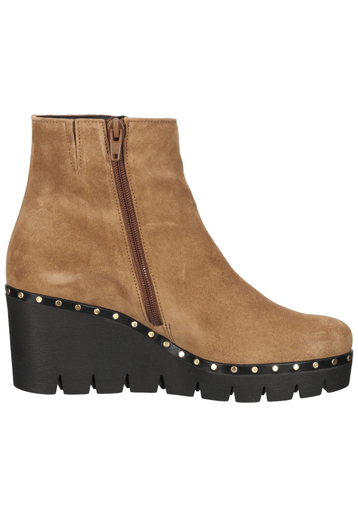 Stiefeletten Gabor Stiefelette Leder Hellbraun