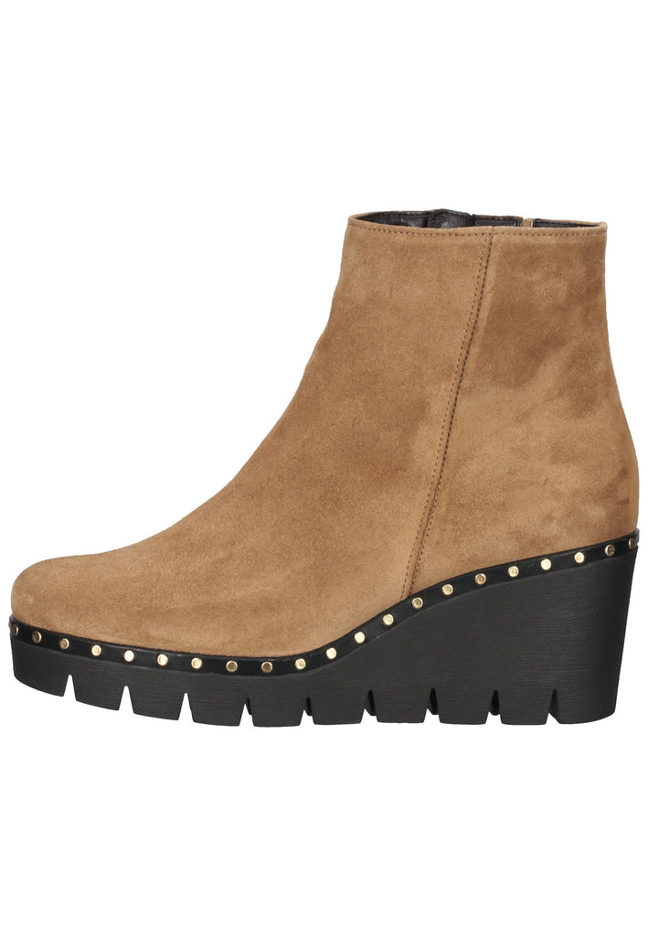 Stiefeletten Gabor Stiefelette Leder Hellbraun