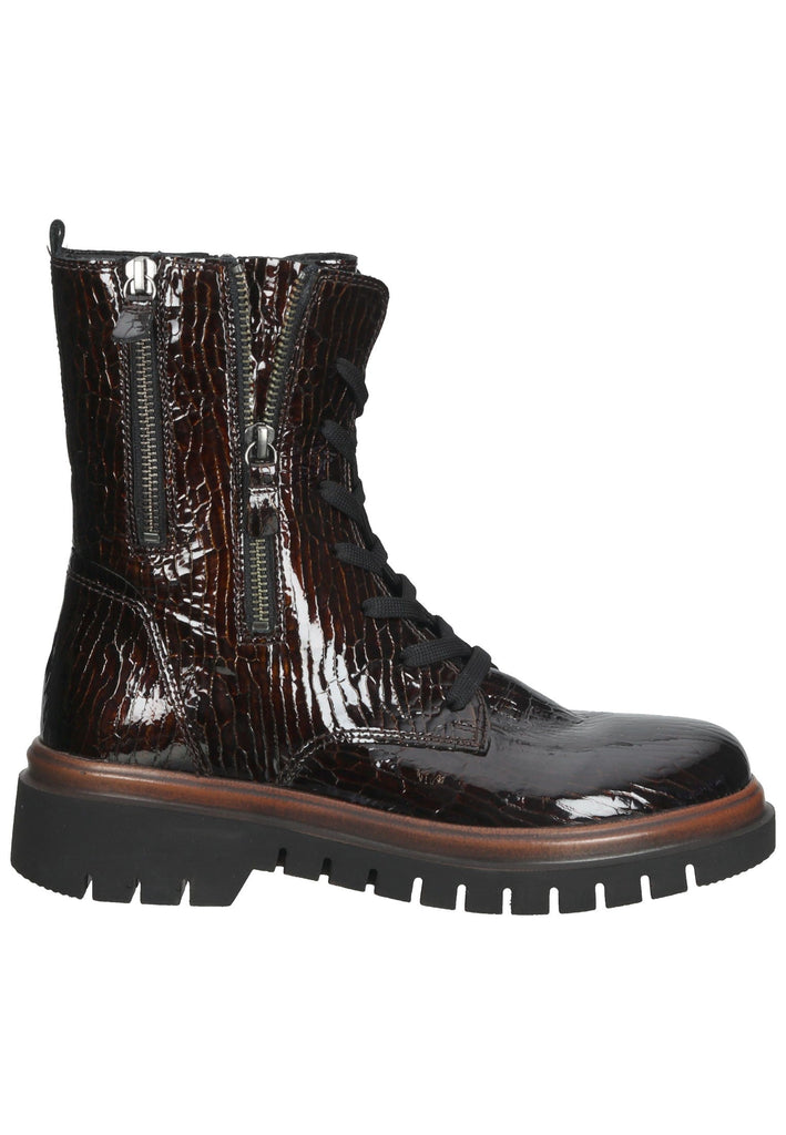 Stiefeletten Gabor Stiefelette Leder Kastanie