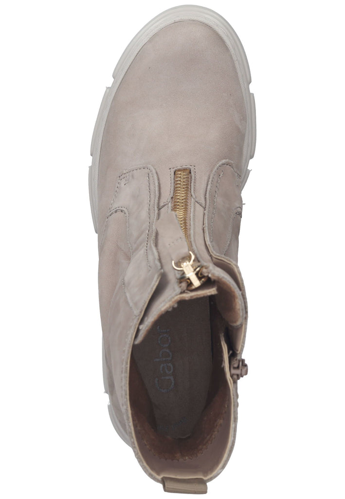 Stiefeletten Gabor Stiefelette Leder Leinen