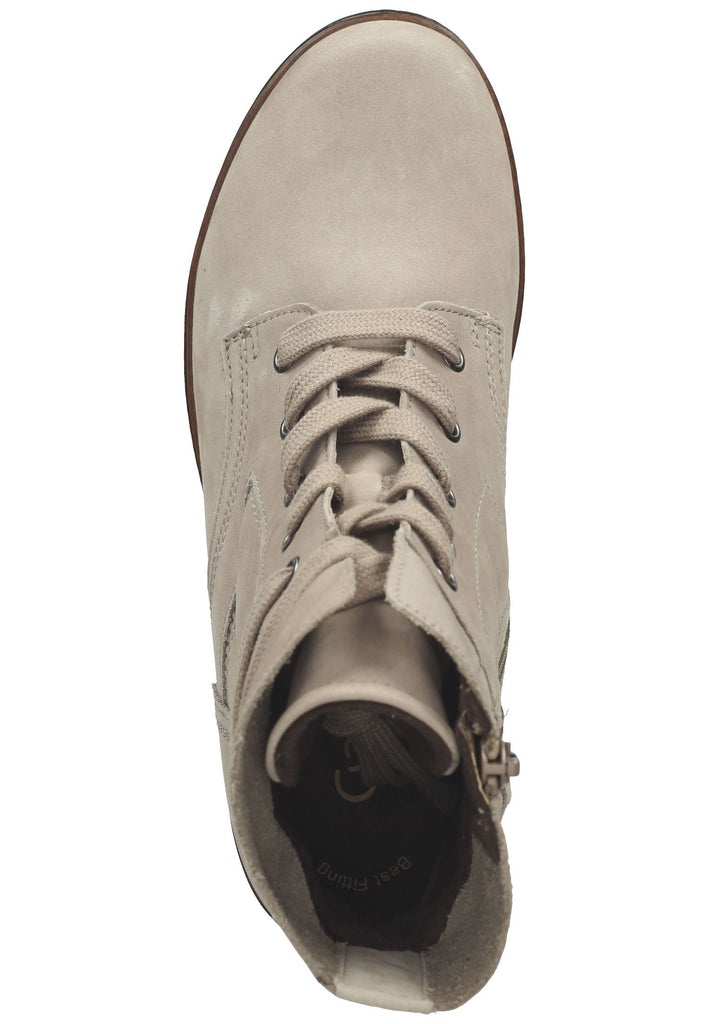 Stiefeletten Gabor Stiefelette Leder Leinen