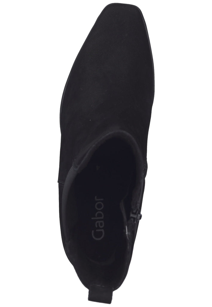 Stiefeletten Gabor Stiefelette Leder Schwarz