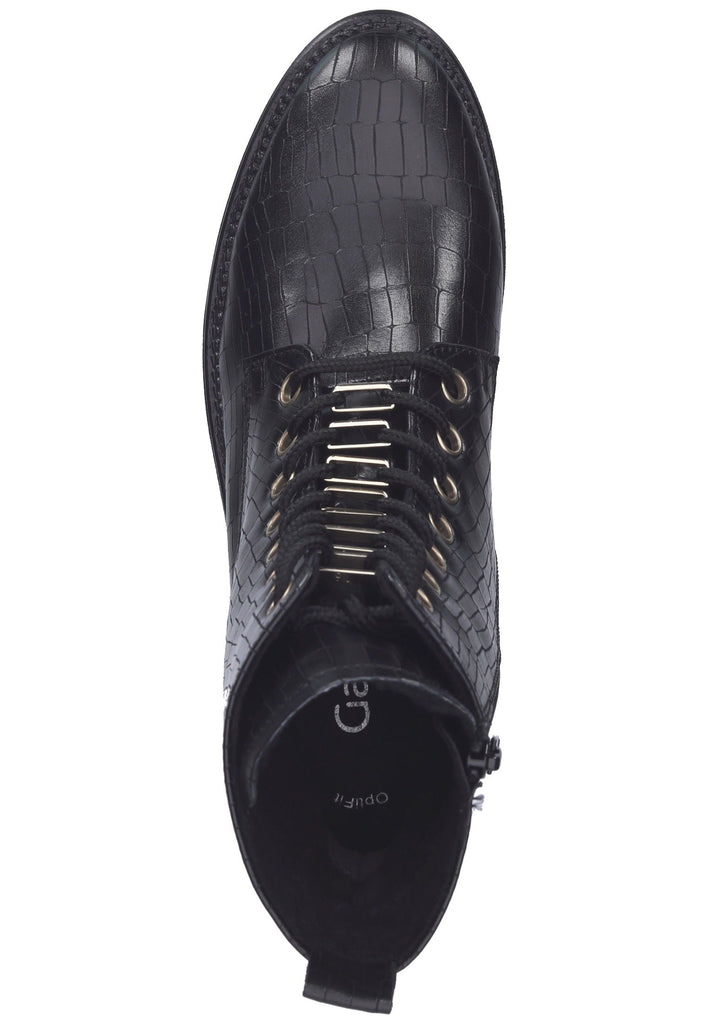 Stiefeletten Gabor Stiefelette Leder Schwarz