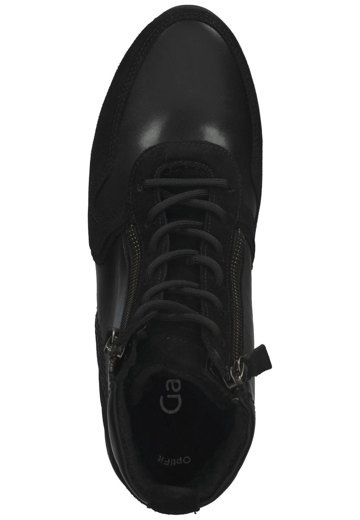 Stiefeletten Gabor Stiefelette Leder Schwarz