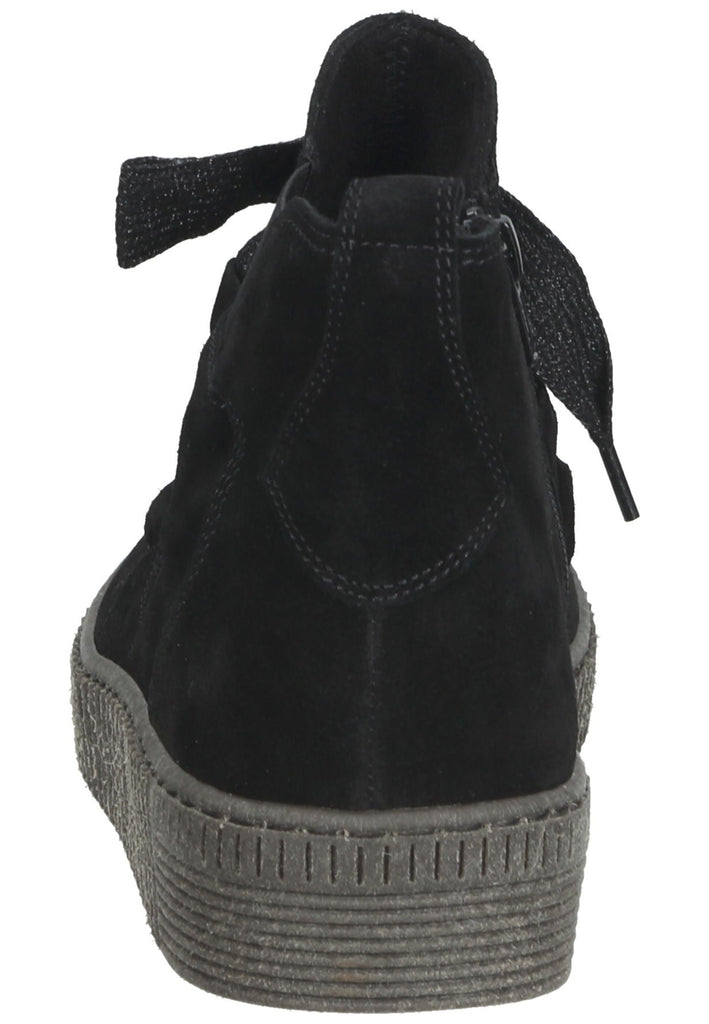Stiefeletten Gabor Stiefelette Leder Schwarz/Grau
