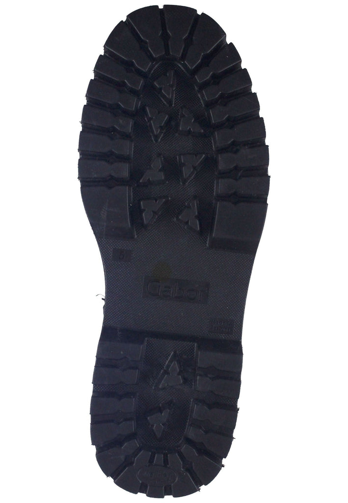 Stiefeletten Gabor Stiefelette Leder Schwarz Lack