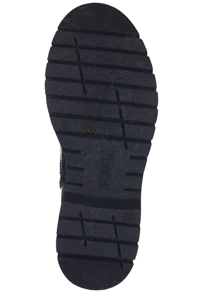 Stiefeletten Gabor Stiefelette Leder Schwarz Lack