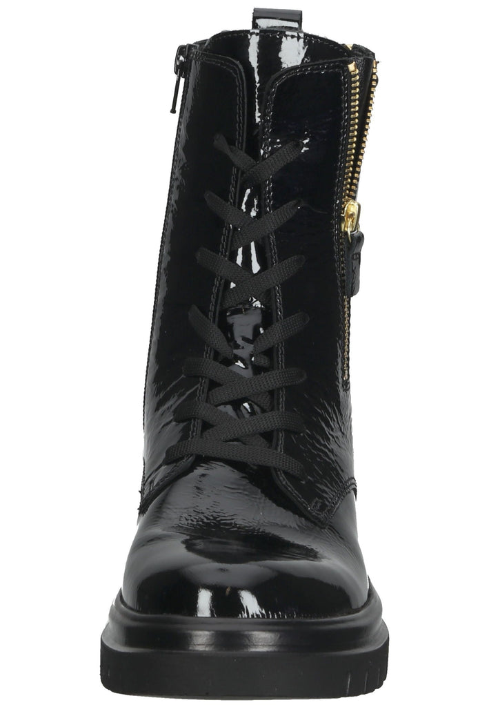 Stiefeletten Gabor Stiefelette Leder Schwarz Lack