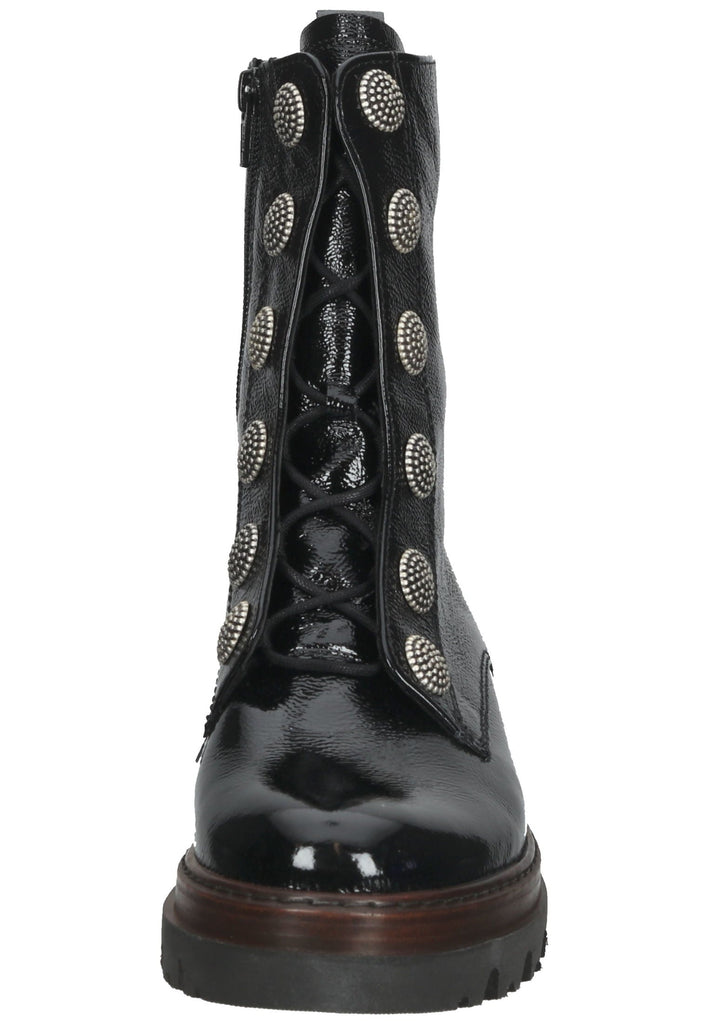 Stiefeletten Gabor Stiefelette Leder Schwarz Lack