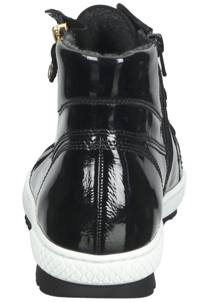 Stiefeletten Gabor Stiefelette Leder Schwarz Lack