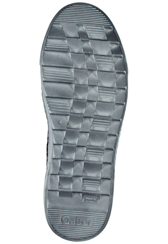 Stiefeletten Gabor Stiefelette Leder Schwarz Warmfutter